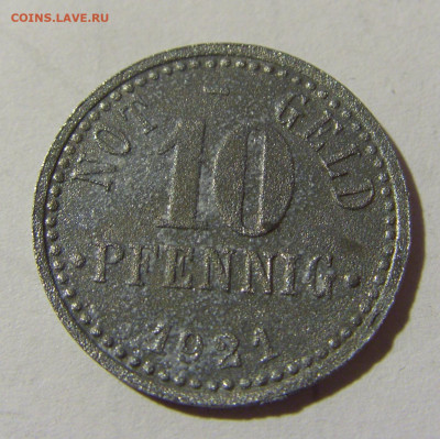 Нотгельд 10 пф 1921 Брауншвейг №3 29.01.2022 22:00 МСК - CIMG2639.JPG