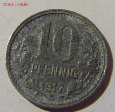 Нотгельд 10 пф 1917 Веттер №3 29.01.2022 22:00 МСК - CIMG2647.JPG