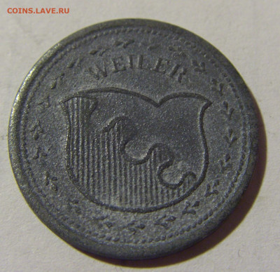 Нотгельд 10 пф 1917 Вейлер №3 29.01.2022 22:00 МСК - CIMG2653.JPG