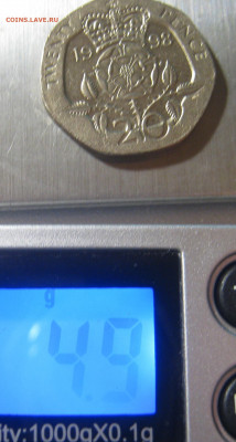 Великобритания 20 пенсов 2008 круглая, другие металл и масса - IMG_1281.JPG