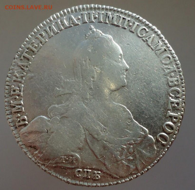 Рубль 1776 года  СПБ ТИ ЯЧ до 30.01.2022 до 22-00 МСК - 1