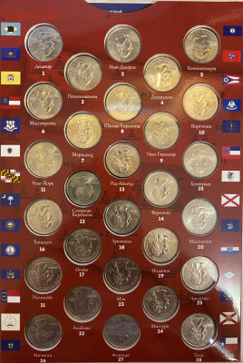 Набор Штаты и территории США 56 шт. в альбоме до 29.01 - IMG_1720.JPG