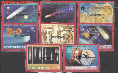 Монсеррат 1986 комета Галлея 8м** до 31 01 - 50в