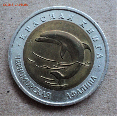 50 руб. 1993г. Черноморская афалина.до 01.02. - DSC04638.JPG