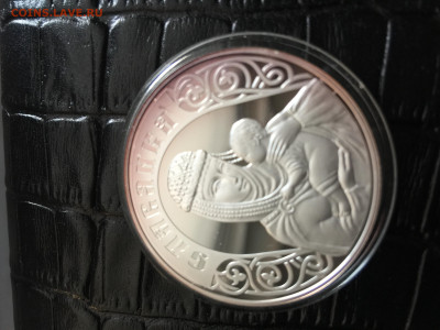 Славянка Беларусь 20 рублей 31,1 гр Пруф 999Ag сертификат - IMG_7439.JPG