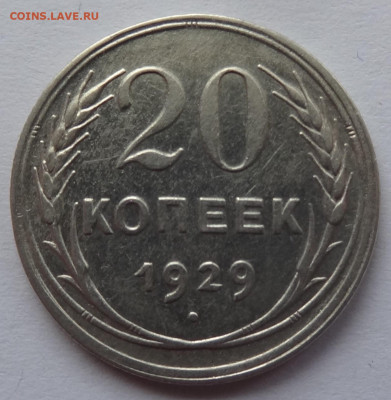 20 копеек 1929г. до 30.01 в 22:00мск. - DSC00584 (2).JPG