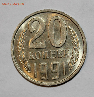 20 копеек 1991 без двора, ость, оценка - IMG_7999.JPG