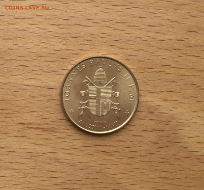 Ватикан 200 лир 2001 Папа Иоанн Павел II - IMG_4494.JPG