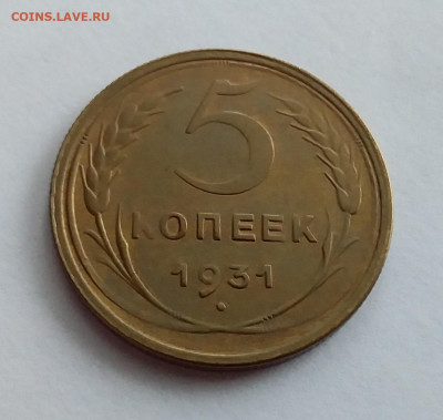 5 копеек 1931. До 1.2.22 в 22.00 - 20220128_112235