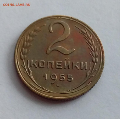 2 копейки 1955. До 1.2.22 в 22.00 - 20220128_151351