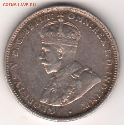 Австралия, 1 шиллинг 1917 03.02. 22-00 - 1