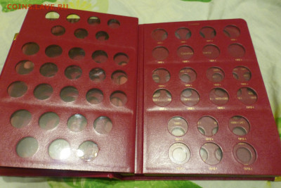 Альбом КоллекционерЪ для монет Николай II, отл. состояние - P1110759.JPG