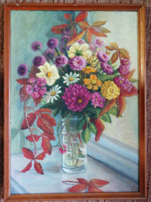 Смирнова Г.И. "Букет" холст, масло. 32*57 - смирнова букет 32х57 1.JPG