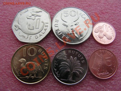 -Иностранных монет наборы- темус дополняемус - Гамбия 1998-2008-240р.JPG