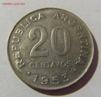20 сентаво 1953 Аргентина №1 04.02.2022 22:00 М - CIMG3071.JPG