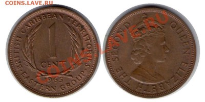 >L< Брит. Карибы 1 цент 1965 до 13.11.11 22:00 - Кариб_1_65