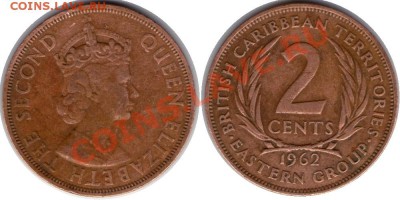 >L< Брит. Карибы 2 цента 1962 до 13.11.11 22:00 - Кариб_2_62
