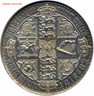 готическая крона 1847 - CN-4058-BK_enl