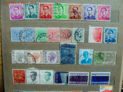 196 марок разных стран. есть старенькие. старт 100 с дорогой - DSC06690.JPG