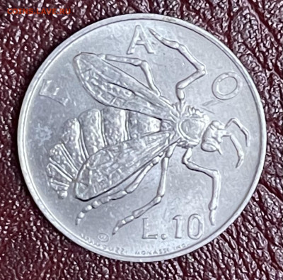 Сан-Марино 10 лир 1974 ФАО - 38B7B69E-8F96-4E80-8ABE-48417384FA39