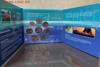Годовые бдистеры Нидерландов и 2 евро Франция флаг в цвете - NL-2000_1.md[1]