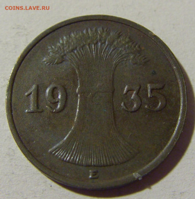 1 пфенниг 1935 Е Германия №1 05.02.22 22:00 М - CIMG3745.JPG
