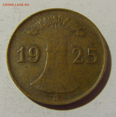 1 пфенниг 1925 D Германия №1 05.02.22 22:00 М - CIMG3757.JPG