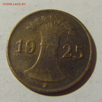 1 пфенниг 1925 J Германия №1 05.02.22 22:00 М - CIMG3761.JPG