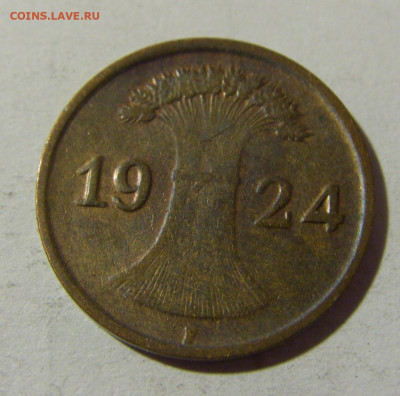 1 пфенниг 1924 F Германия №1 05.02.22 22:00 М - CIMG3765.JPG