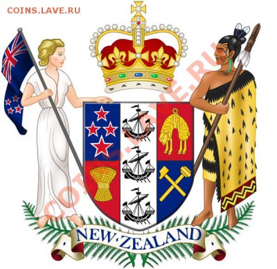 Монеты с Корабликами - new_zealand