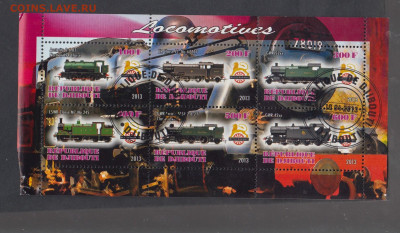 Джибути 2013 паровозы лист 6м до 02 02 - 86