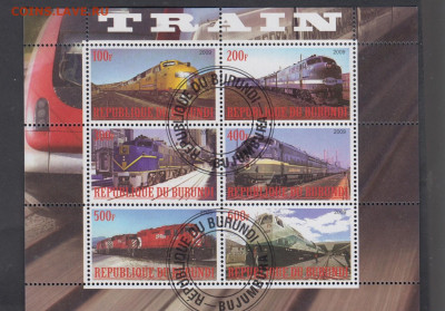 Бурунди 2009 локомотивы лист 6м до 02 02 - 87