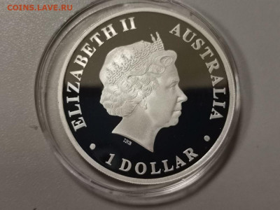 1дол 2012 Австралия Императорский пингвин, Ag999, до 05.02 - С Пингвин-2