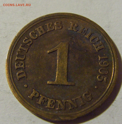 1 пфенниг 1905 F Германия №1 05.02.22 22:00 М - CIMG3827.JPG