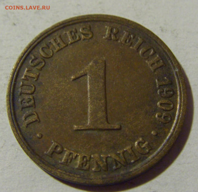 1 пфенниг 1909 А Германия №1 05.02.22 22:00 М - CIMG3859.JPG