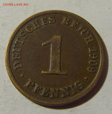 1 пфенниг 1909 А Германия №2 05.02.22 22:00 М - CIMG3863.JPG
