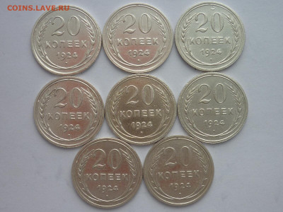 20 копеек 1924г. - 8 шт., до 06.02.22г., 21.00 - P1180527.JPG