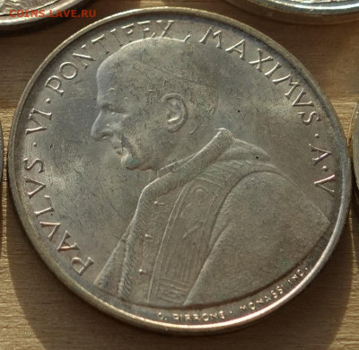 500 лир Ватикан 1967, 04.02.2022 в 22:00 - 500672