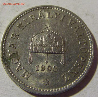 10 филлеров 1908 Венгрия №1 05.02.22 22:00 М - CIMG4056.JPG