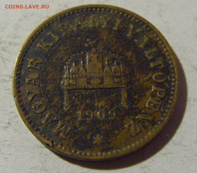 2 филлера 1909 Венгрия №2 05.02.22 22:00 М - CIMG4076.JPG