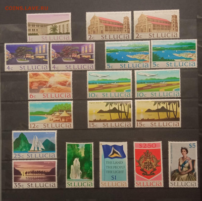 Сент-Люсия 1970г. Достопримечательности полн.серия разновид - IMG_20220202_194245