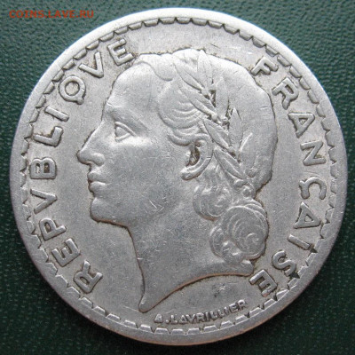 Франция 5 франков 1946 С (Кастельсарразен) до 05.02.2022 - 5 франков 1946С_2