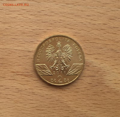 Польша 2 злотых 2011 Барсук фауна животные - IMG_4264.JPG