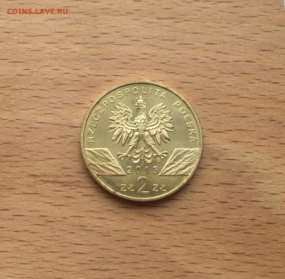 Польша 2 злотых 2013 Зубр фауна животные - IMG_4419.JPG