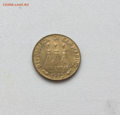 Сан-Марино 20 лир 1975 Любовь у животных фауна - IMG_4544.JPG