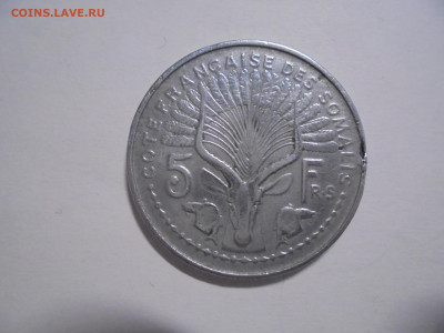 ФРАНЦУЗСКОЕ СОМАЛИ 5 франков 1959 до 06.02 в 22.00 мск - ин1 002.JPG