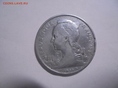 ФРАНЦУЗСКОЕ СОМАЛИ 5 франков 1959 до 06.02 в 22.00 мск - ин1 001.JPG