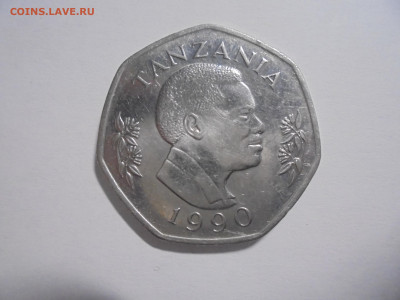 ТАНЗАНИЯ 20 шиллингов 1990 Слоны до 06.02 в 22.00 мск - ин1 003.JPG