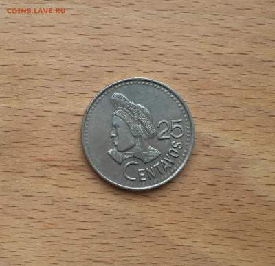 Гватемала 25 сентаво 1994 - IMG_3097.JPG
