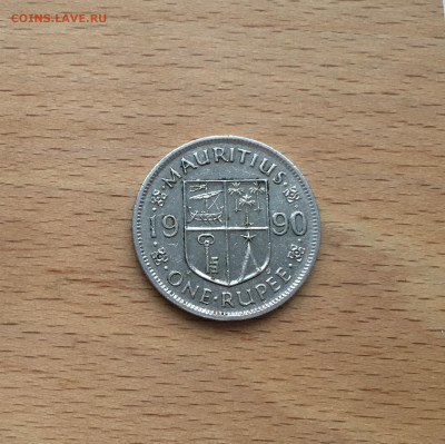 Маврикий 1 рупия 1990 Сэр Сивусагур Рамгулам - IMG_3136.JPG